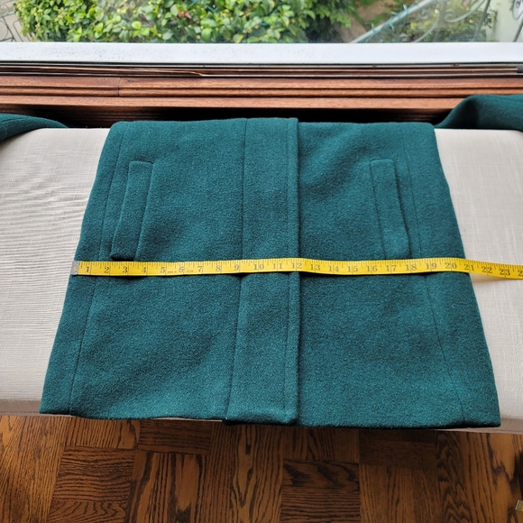 New! J. Crew size 6 Dark Forest Green City Coat NWT - Picture 5 of 10